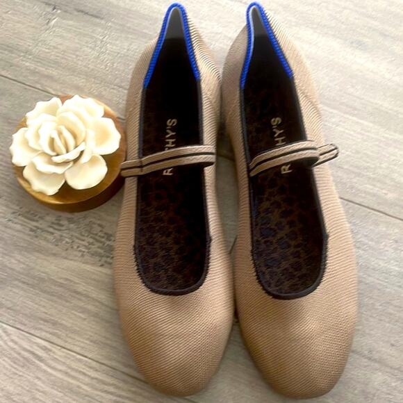 Rothy's Mary Jane Mocha size 12.5 Women's flat Shoes - Picture 1 of 9